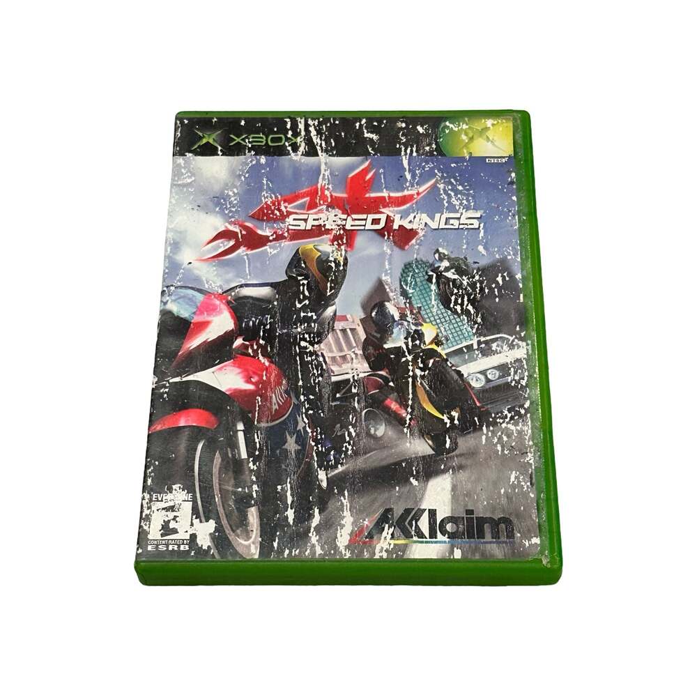 Speed Kings Xbox Video Game Complete with Manual